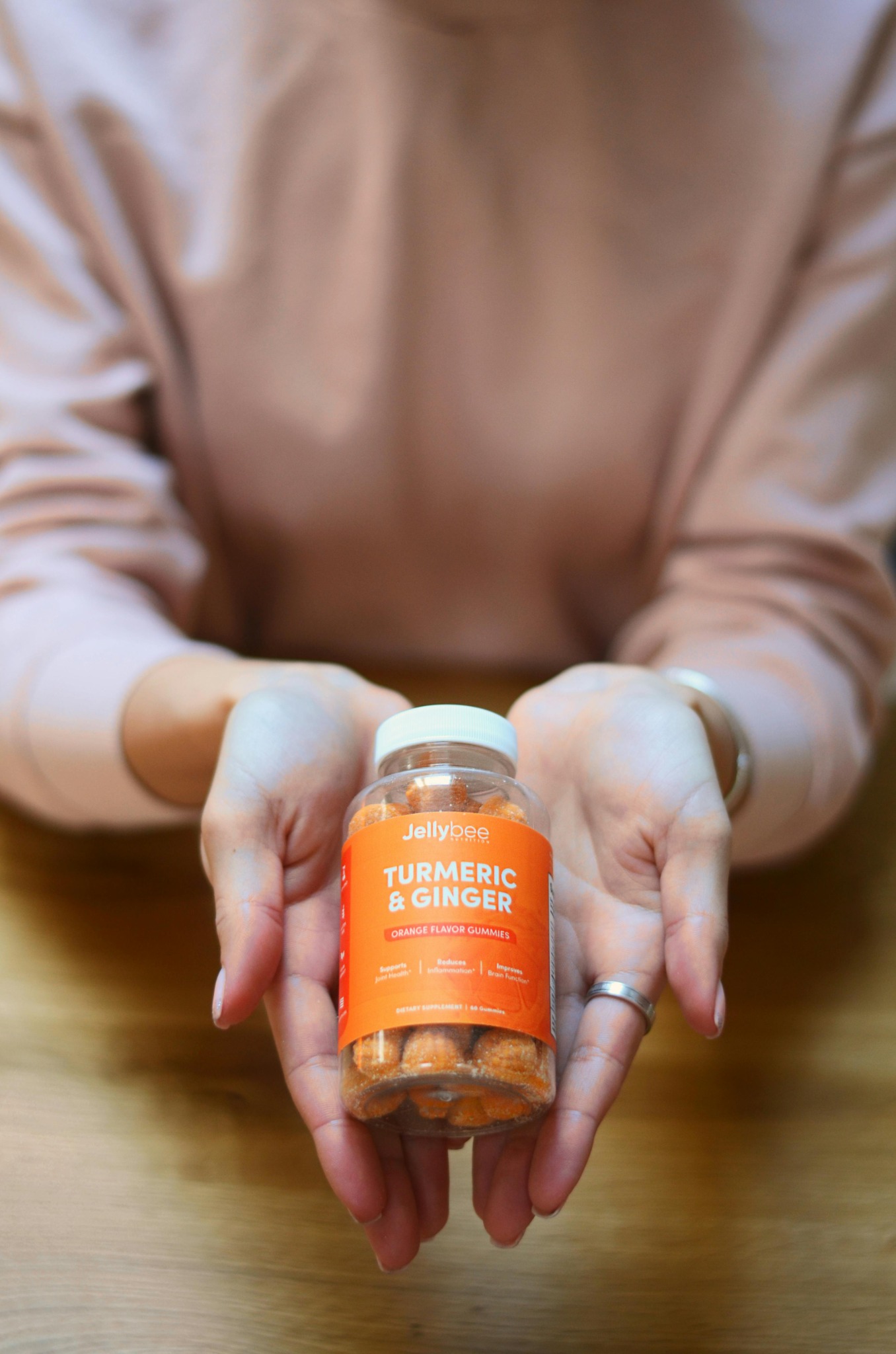 Turmeric and ginger gummies